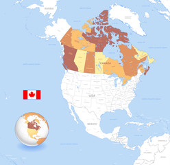 Canada High Detail Classic Map set
