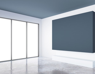 Obraz premium Interior with blackboard