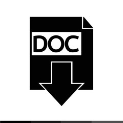 document format icon Illustration design
