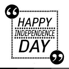 Happy Independence day illustration design
