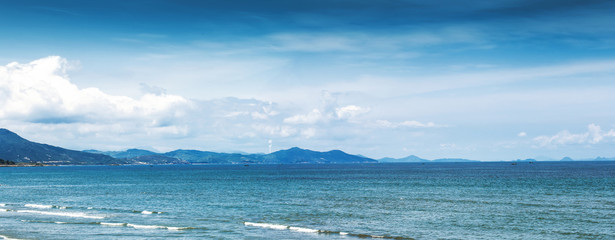 The natural beauty of the blue sky
