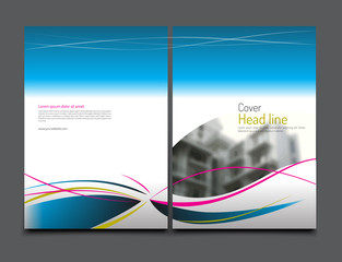 vector business brochure template