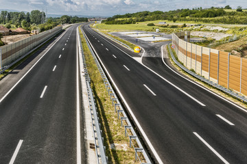 New modern highway