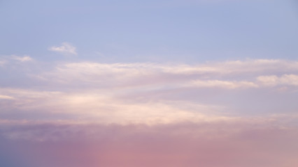 Sky in pantone color