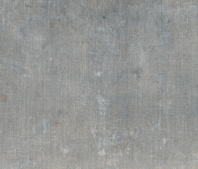 Weathered grey canvas texture.