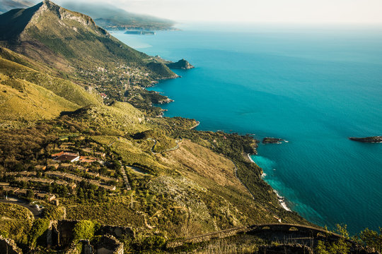 Spectacular aerial view of Maratea.