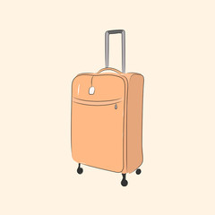 Suitcase, vector illustration - 112637183