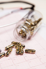 Medical report and cardiogram