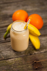 Fresh banana shake