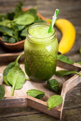 Fresh green smoothie