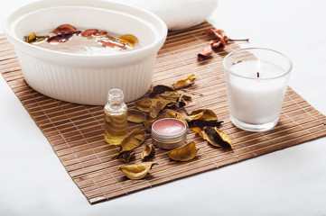 still life objects for body care