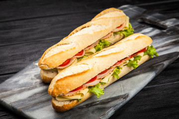 Panini grilled sandwich