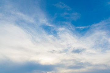 Obraz premium blue sky with cloud