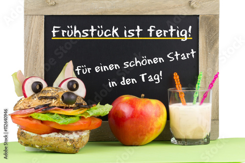 Guten Morgen Frühstück Ist Fertig