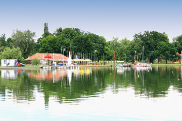 Palic lake near to Subotica, Vojvodina, Serbia Europe