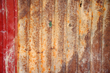 old metal wall background
