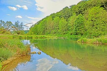 River Brenz - valley Eselsburger Tal