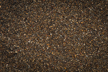 Dark Gravel surface wall background
