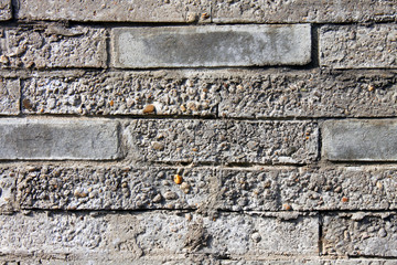brick wall background aged vintage texture