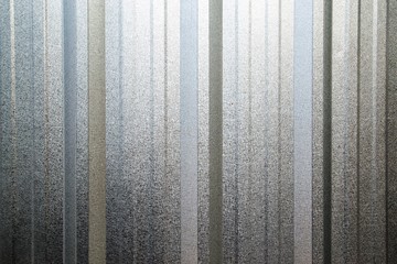 Corrugated zinc , iron metal texture
