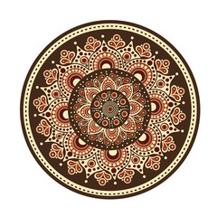 Mandala.  Oriental pattern.