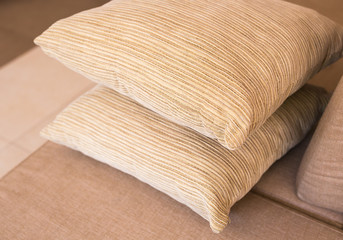 Decorative pillow natural Fabric