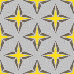 Seamless ornament pattern vector tile