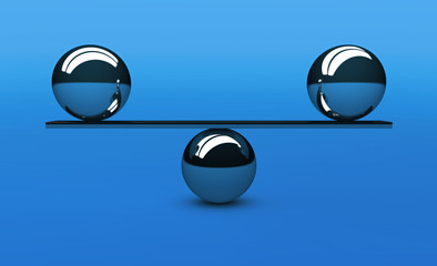 Balance Balls Balancing Concept