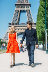 honeymoon in paris. travel background, love concept