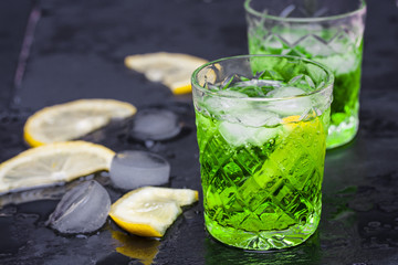 lemonade from lemon and tarragon