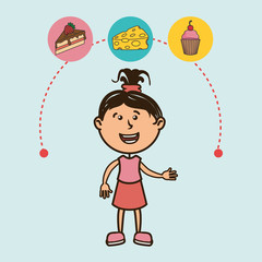 kids menu design 