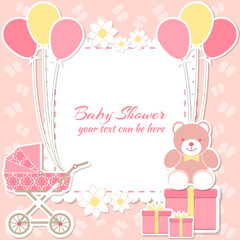 Baby shower girl