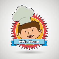 kids menu design 
