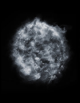 Water balloon explosion