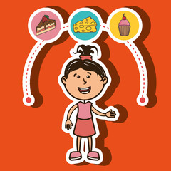 kids menu design 