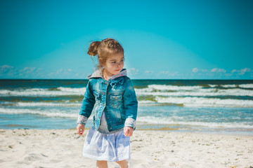 girl on the beach