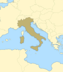 Map - Italy