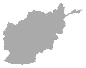 Fototapeta premium Map - Afghanistan