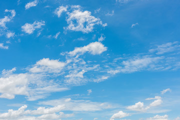 blue sky with cloud
