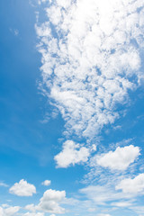 blue sky with cloud