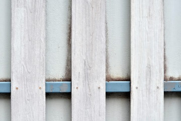 Texture of old wooden door for background