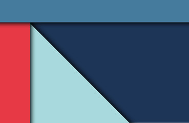 Abstract modern shape material design style. Material design for background or wallpaper. Eps10 vector illustration. 