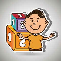 kids and toys design 