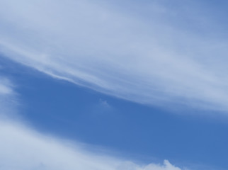 Clouds in the blue sky, Thailand
