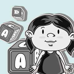 kids and toys design 