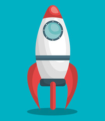 rocket icon design 