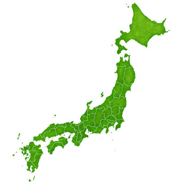 日本　地図　国　アイコン