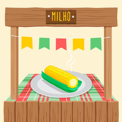 Corn Cob - Festa Junina, brailian june fest