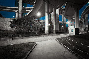 City road bridget night of night scene