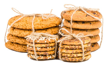 Four sets of cookies